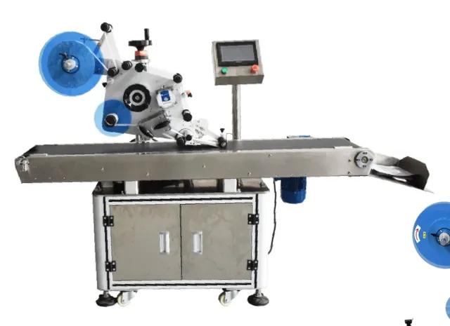 Automatic Flat Top-Surface Labeling Machine — Automatic flat labeling machine (model 1)