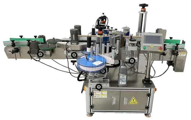 Automatic Double-Side Labeling Machine — Automatic double-side labeling machine