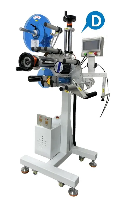Inline Labeling Heads for Conveyor Lines (5 Types) — D: Top roll-on labeling head